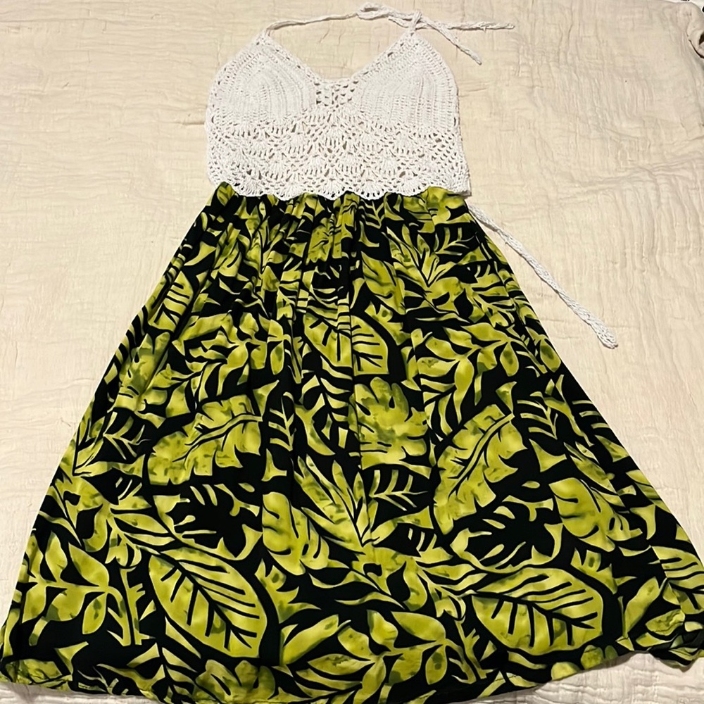 Green dress